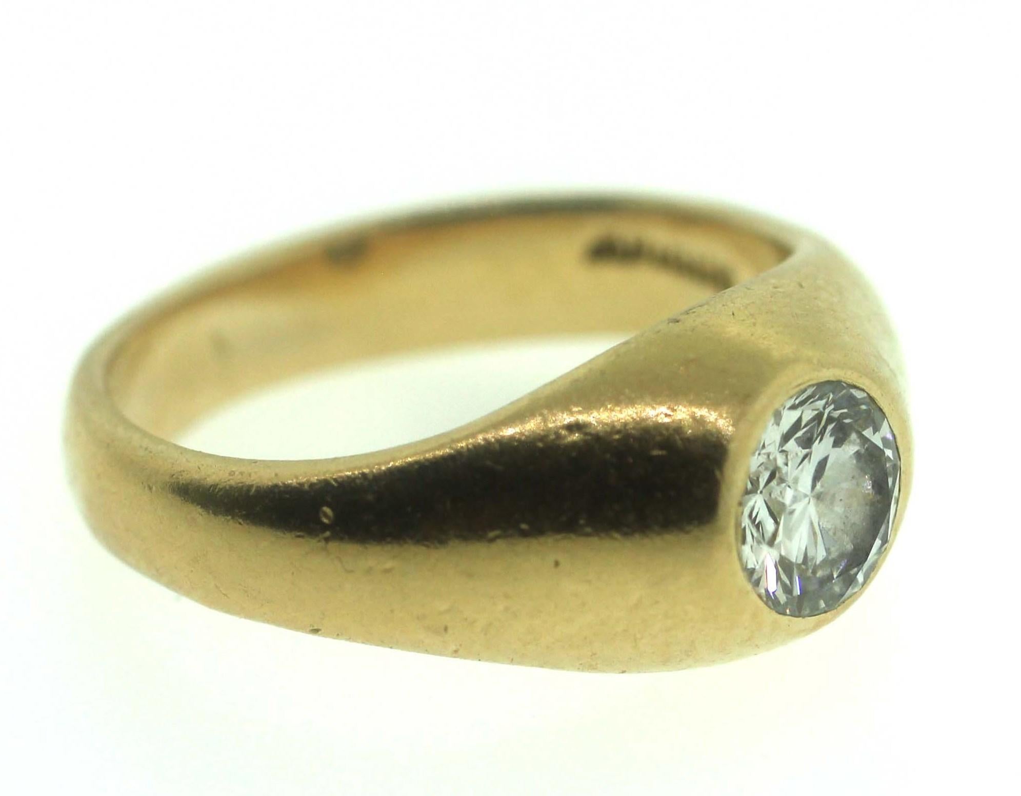 De las mujeres Anillo de Diamantes Joya del Océano 14K en venta