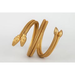 Jewel of Theater Bracelet Featuring Two Snakes