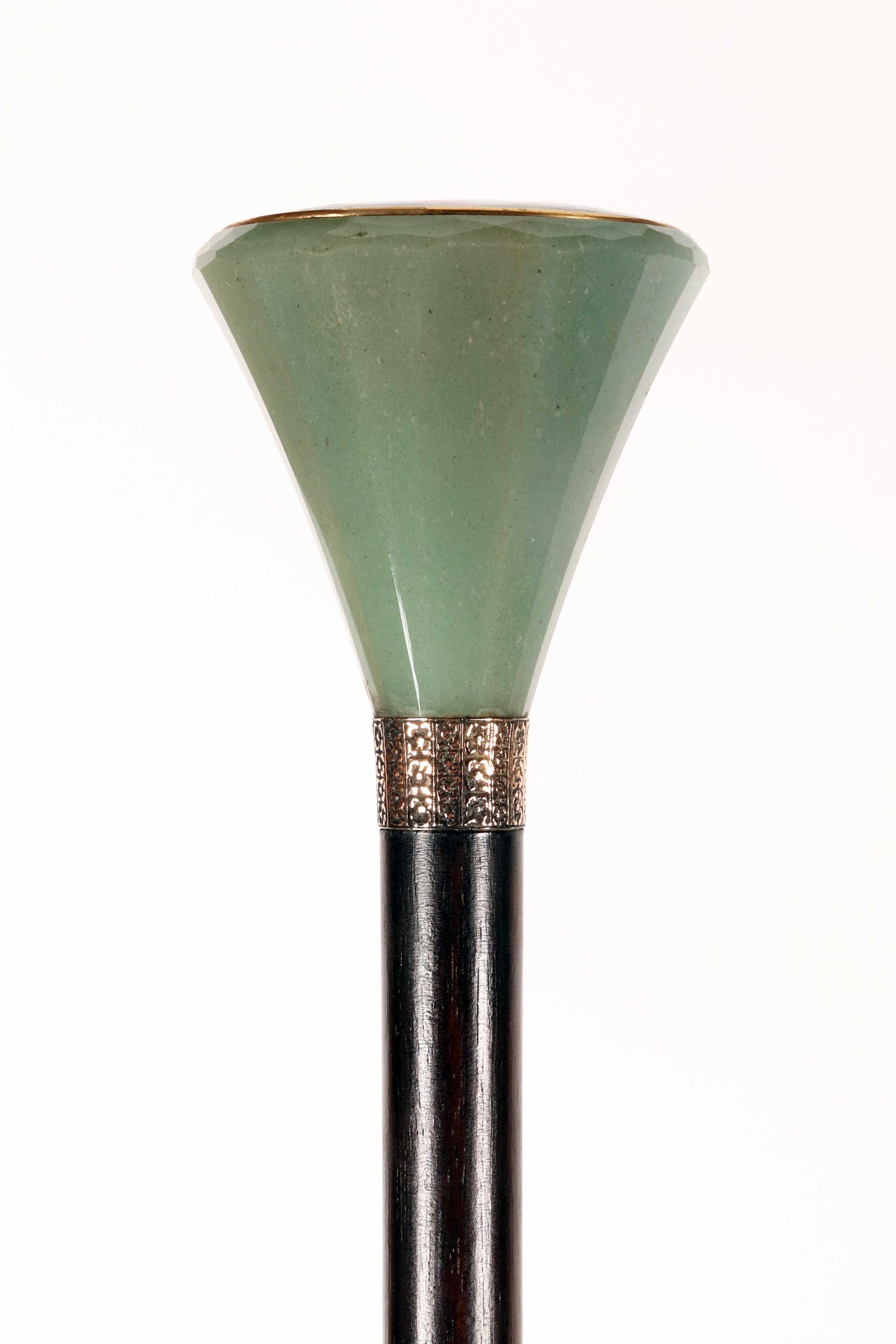 Jewel pietradura walking stick depicting the rape of Europa, France 1870. For Sale 1