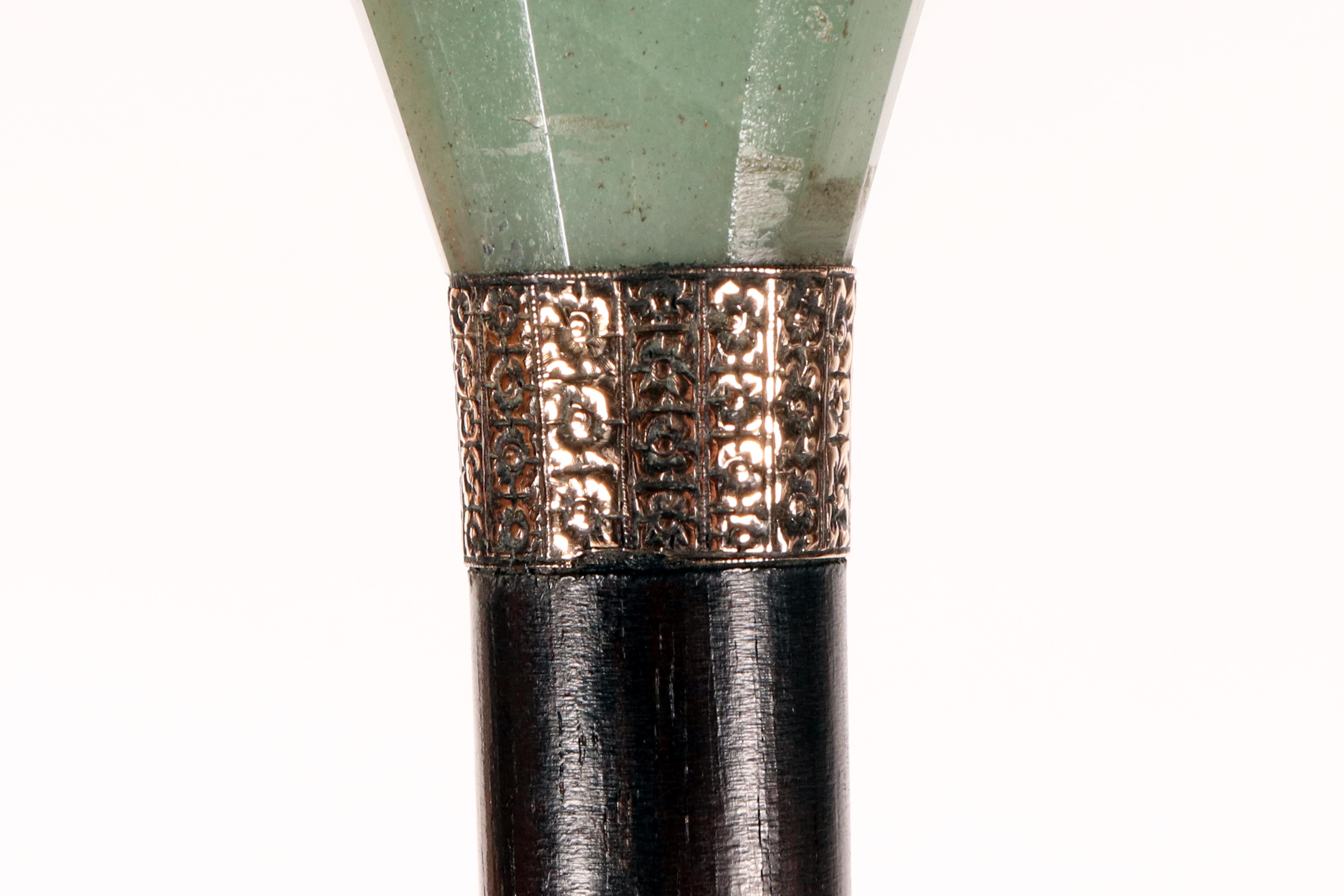 Jewel pietradura walking stick depicting the rape of Europa, France 1870. For Sale 3