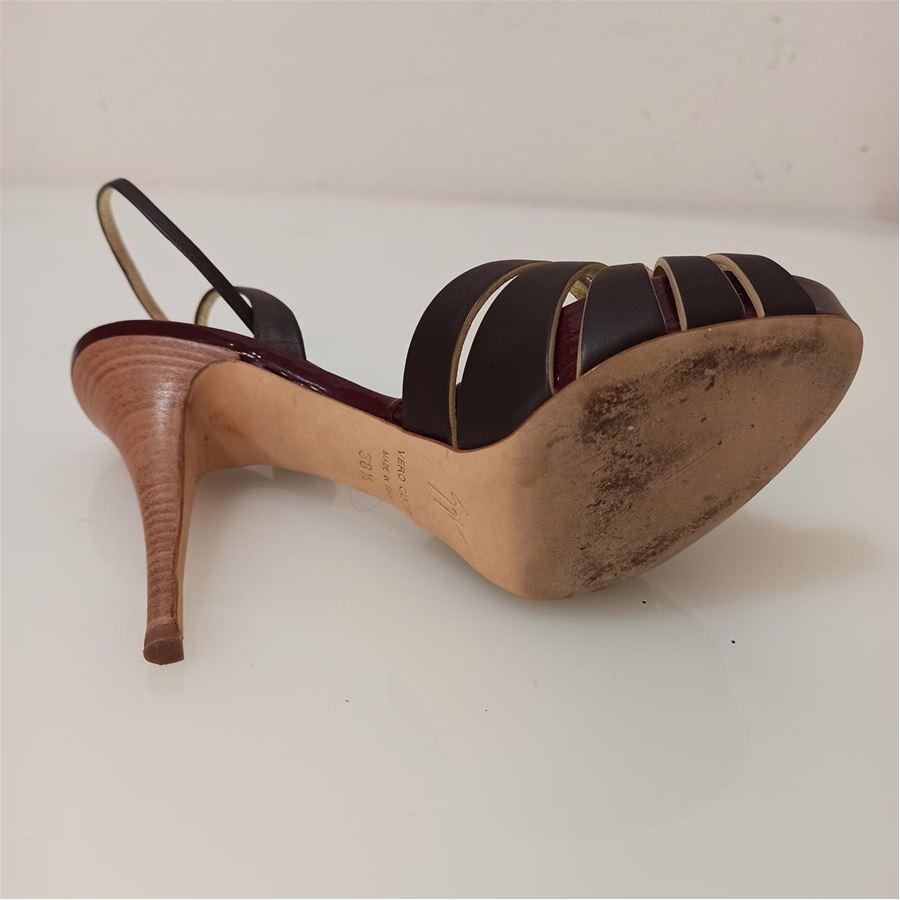 Women's Giuseppe Zanotti Jewel sandal size 38 For Sale