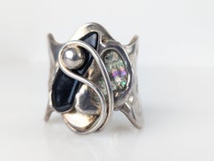 Jewel Sculpture Bracelet by Jacob Hull, Denmark, 1970s