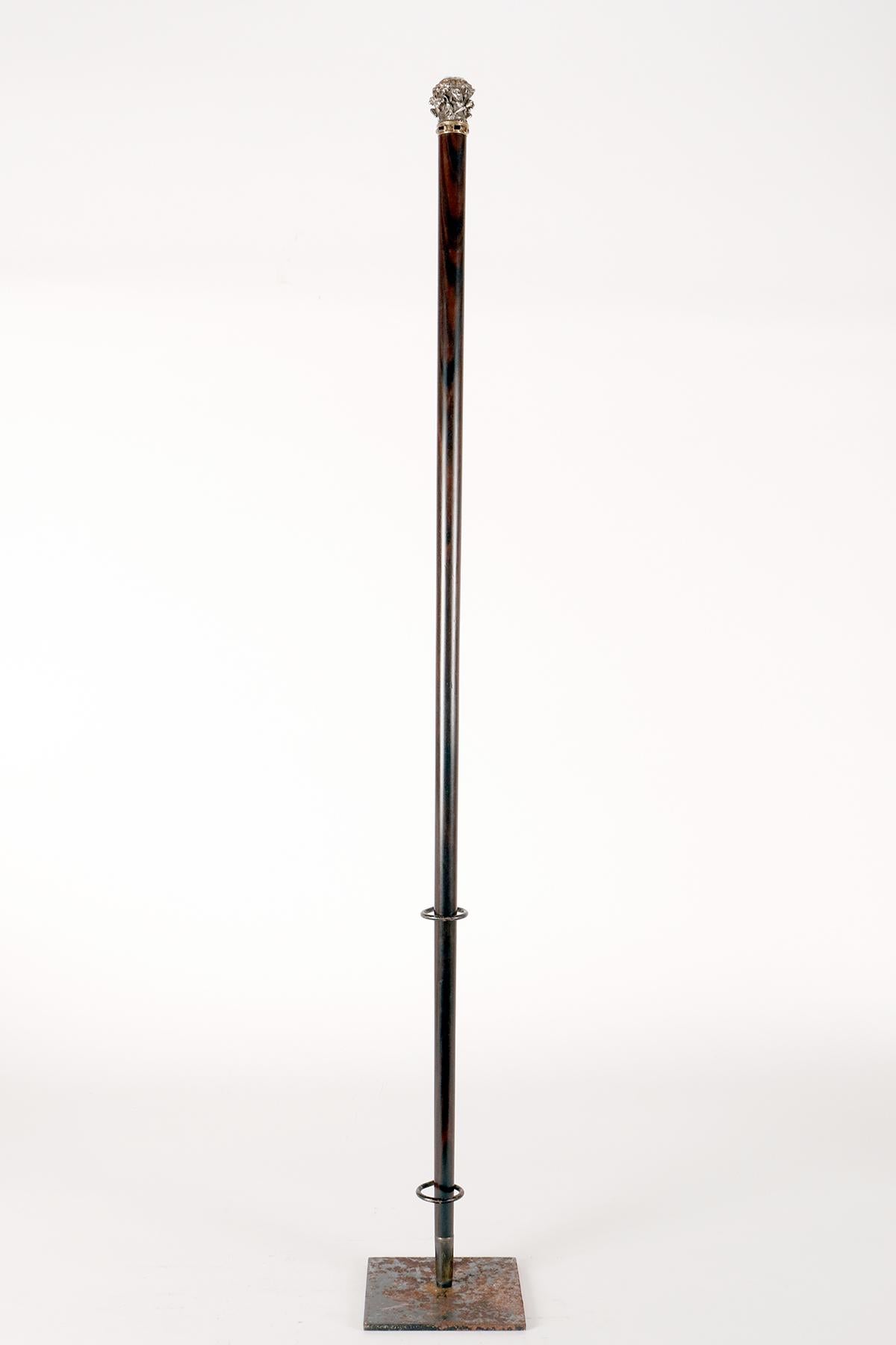Bastón joya, que representa a seis monos. Por Froment-Meurice, Francia 1850. en venta 7