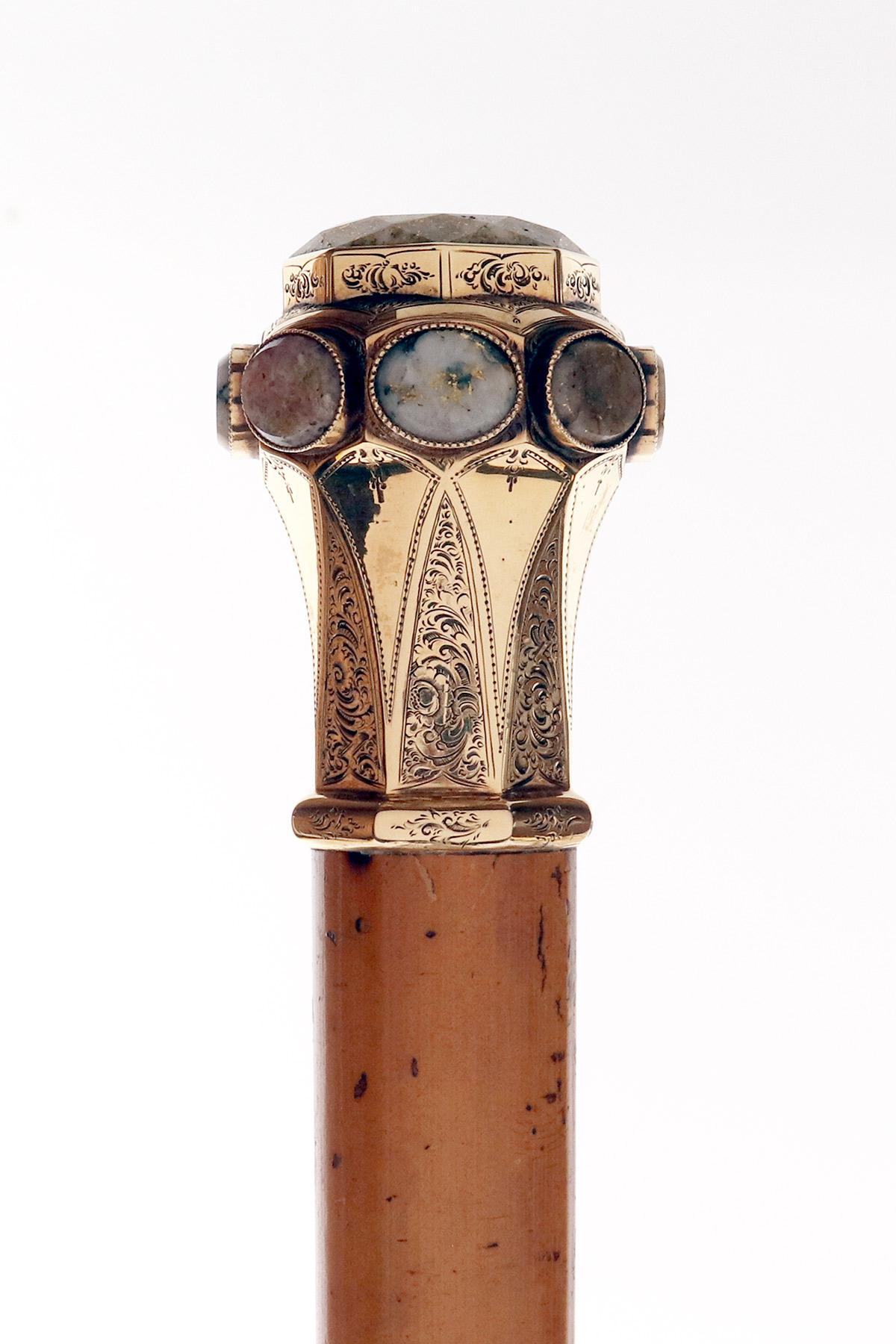 Bastón joya, EEUU 1841. en Bueno estado para la venta en Milan, IT
