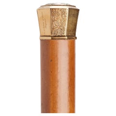 Jewel walking stick, USA 1841.