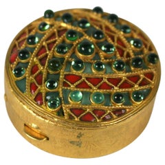 Jeweled Poured Glass Box, MWLC