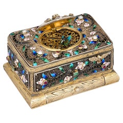 Jeweled Singing Bird Box