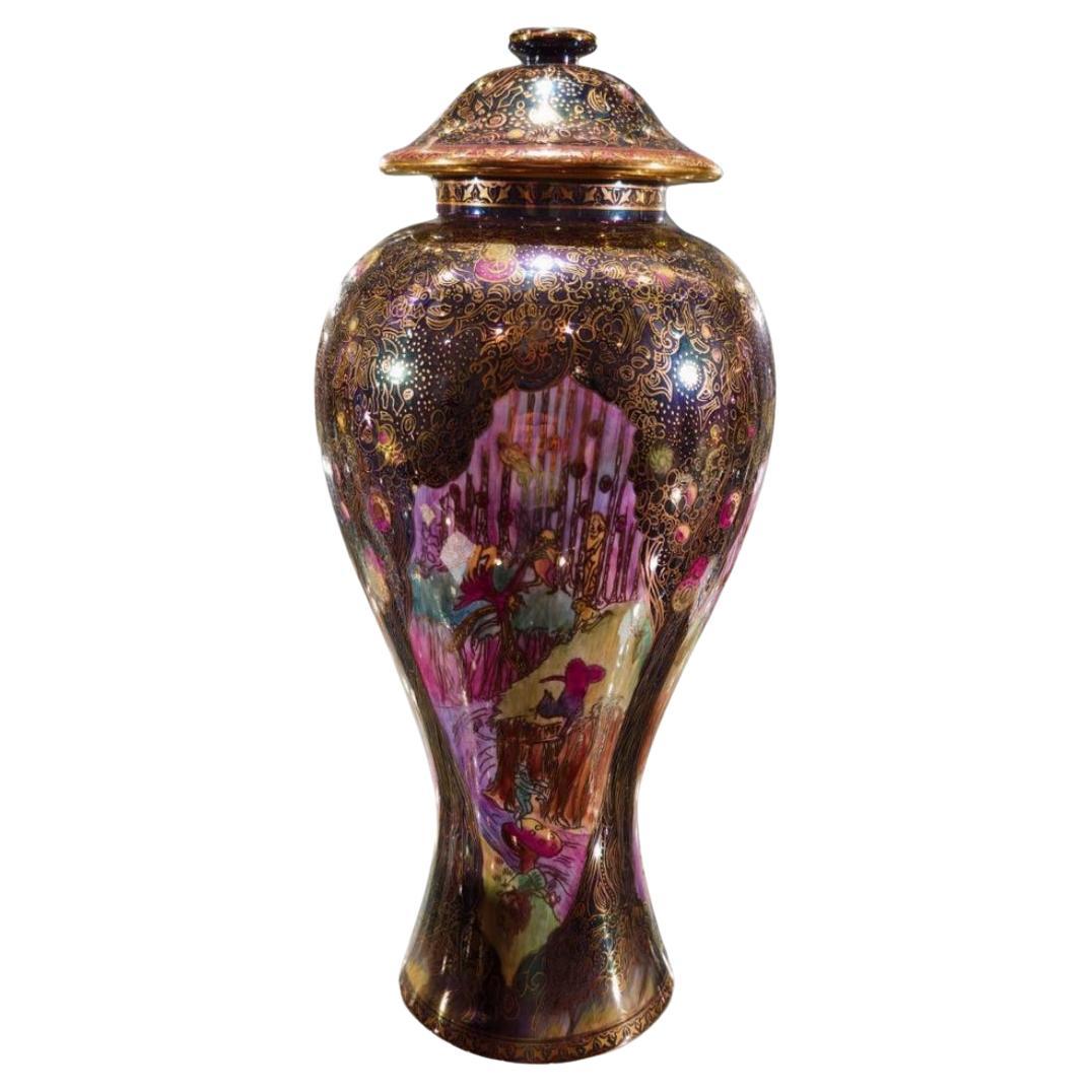 Jeweled Tree Vase. Wedgwood, circa 1980 For Sale