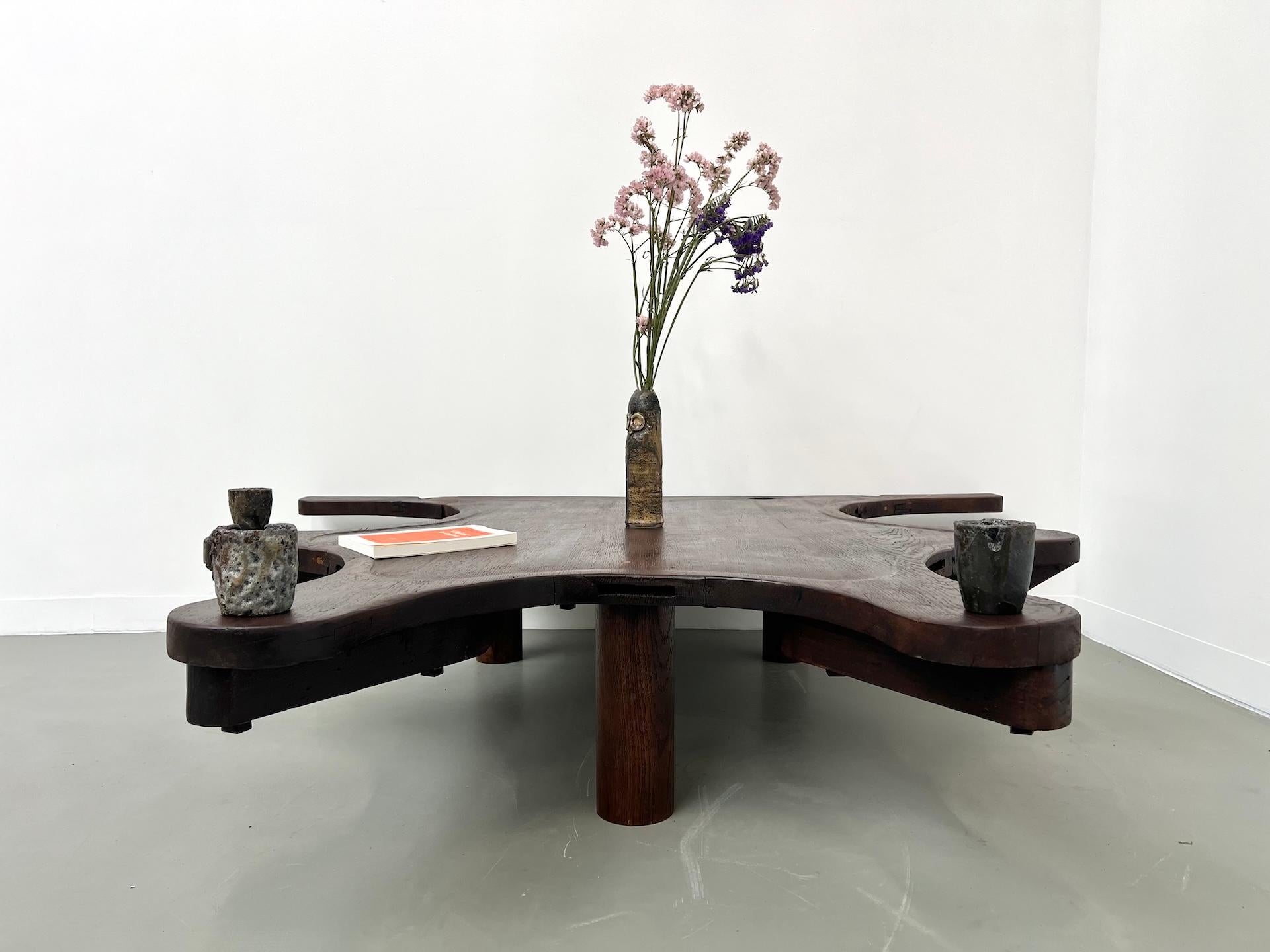 Fin du XIXe siècle Table basse française ancienne de Jewell, 19e siècle en vente