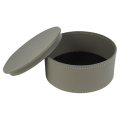 Portagioie in pelle ALFONSO - Stile moderno - Diametro 11 cm