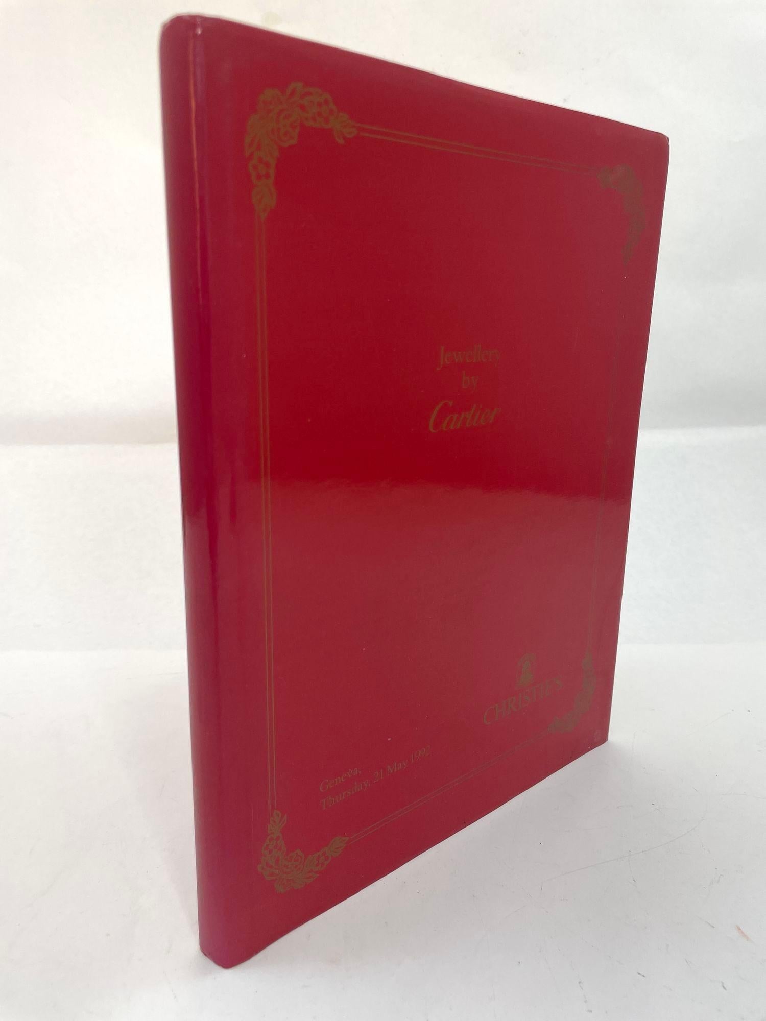 Juwelen von Cartier Christie's Geneva Auction Hardcover Buch (Europäisch) im Angebot