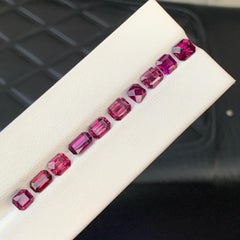 Jewellery Sizes Pinkish Red & Red Color Rhodolite Garnet Gemstone for Jewelry