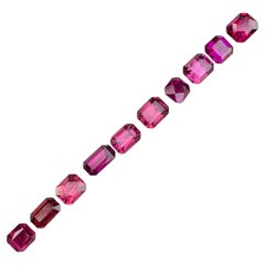 Jewellery Sizes Pinkish Red & Red Color Rhodolite Garnet Gemstone for Jewelry