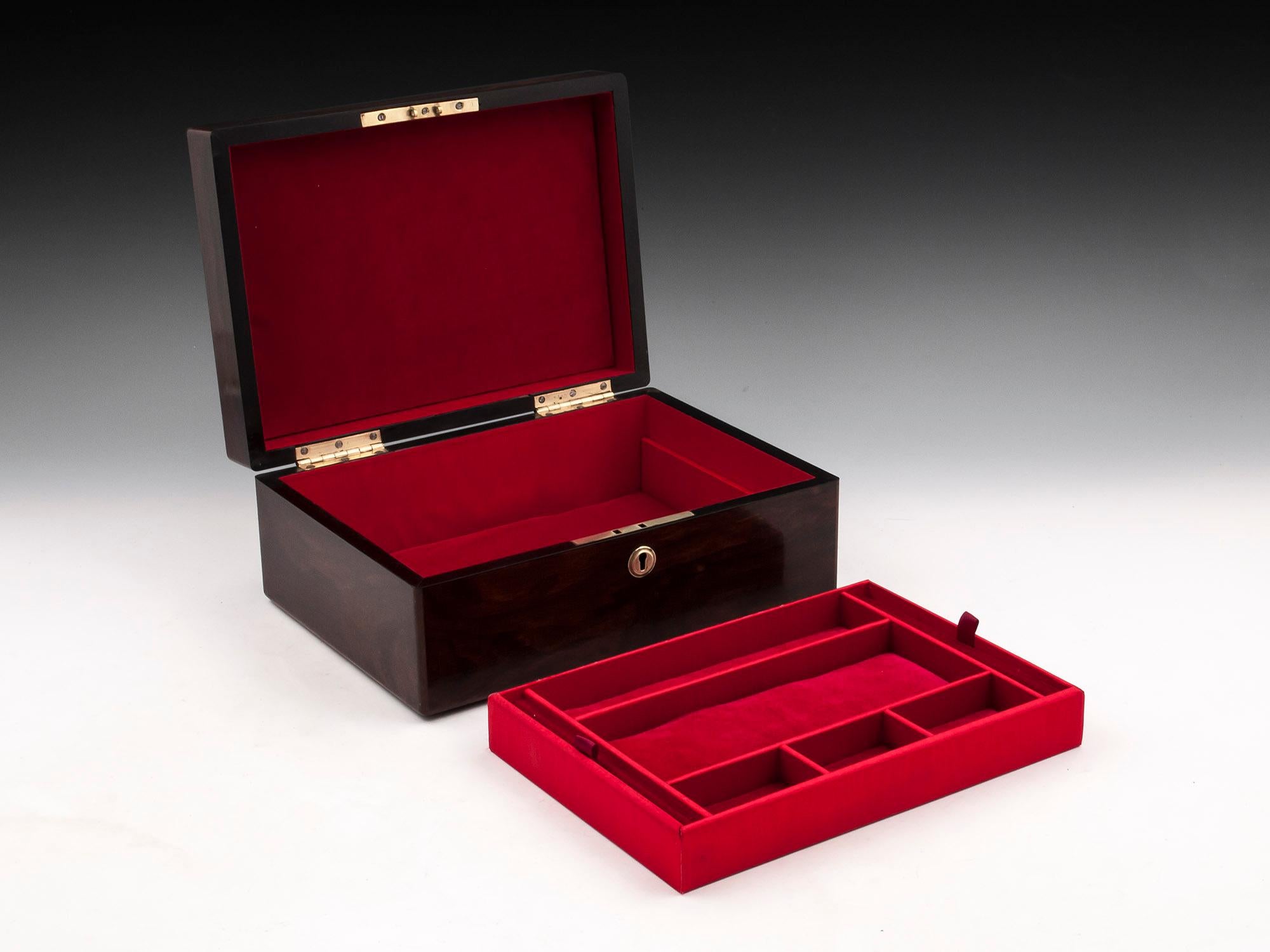 Antique Jewelry Box 19th Century 4