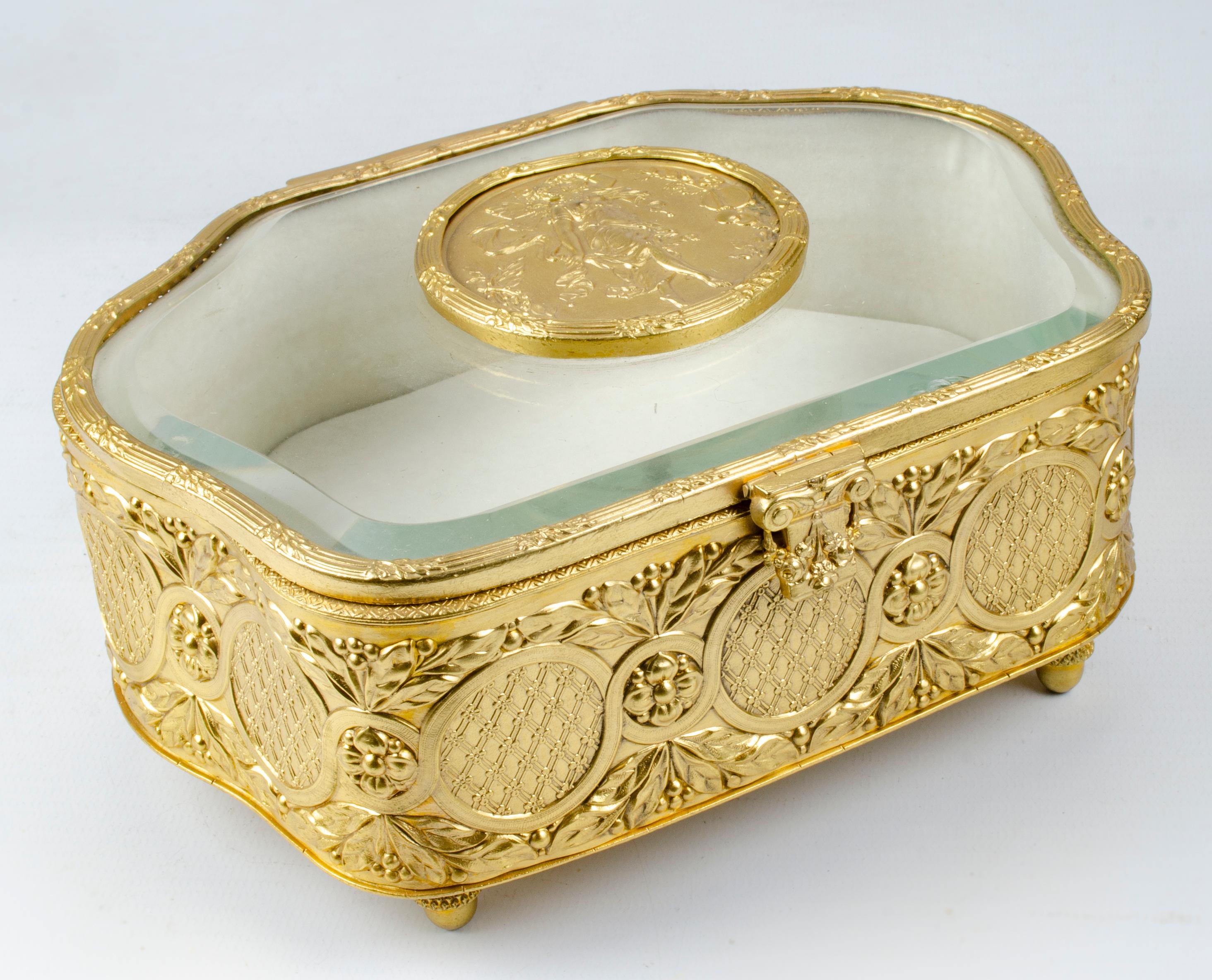 French Jewelry Box Art Nouveau