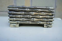 Schmuckkästchen, zugeschrieben Maison Bague / Maria Pergay-Bambus