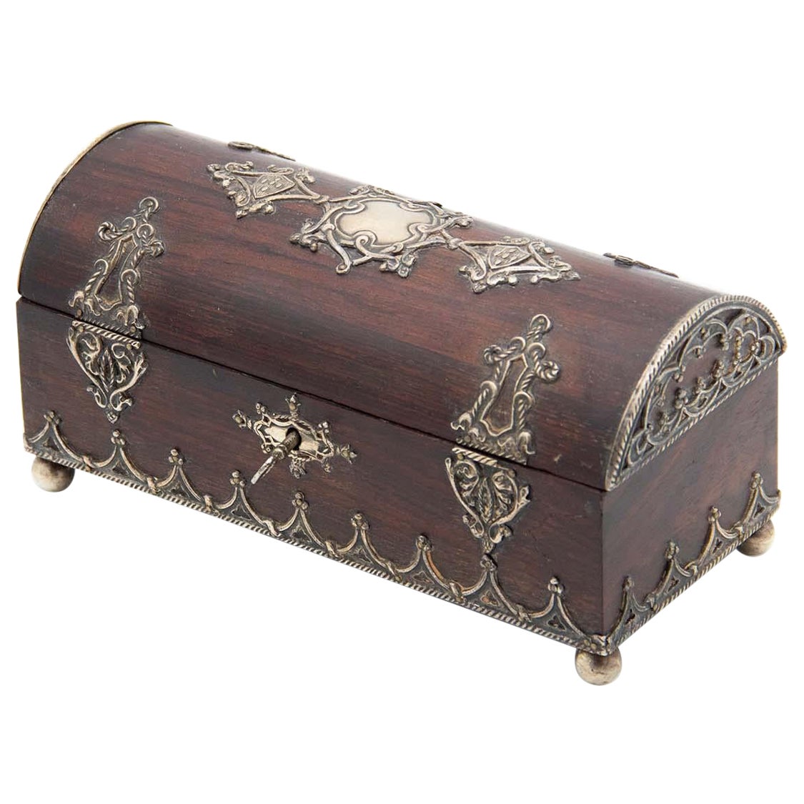 Jewelry box, in rosewood