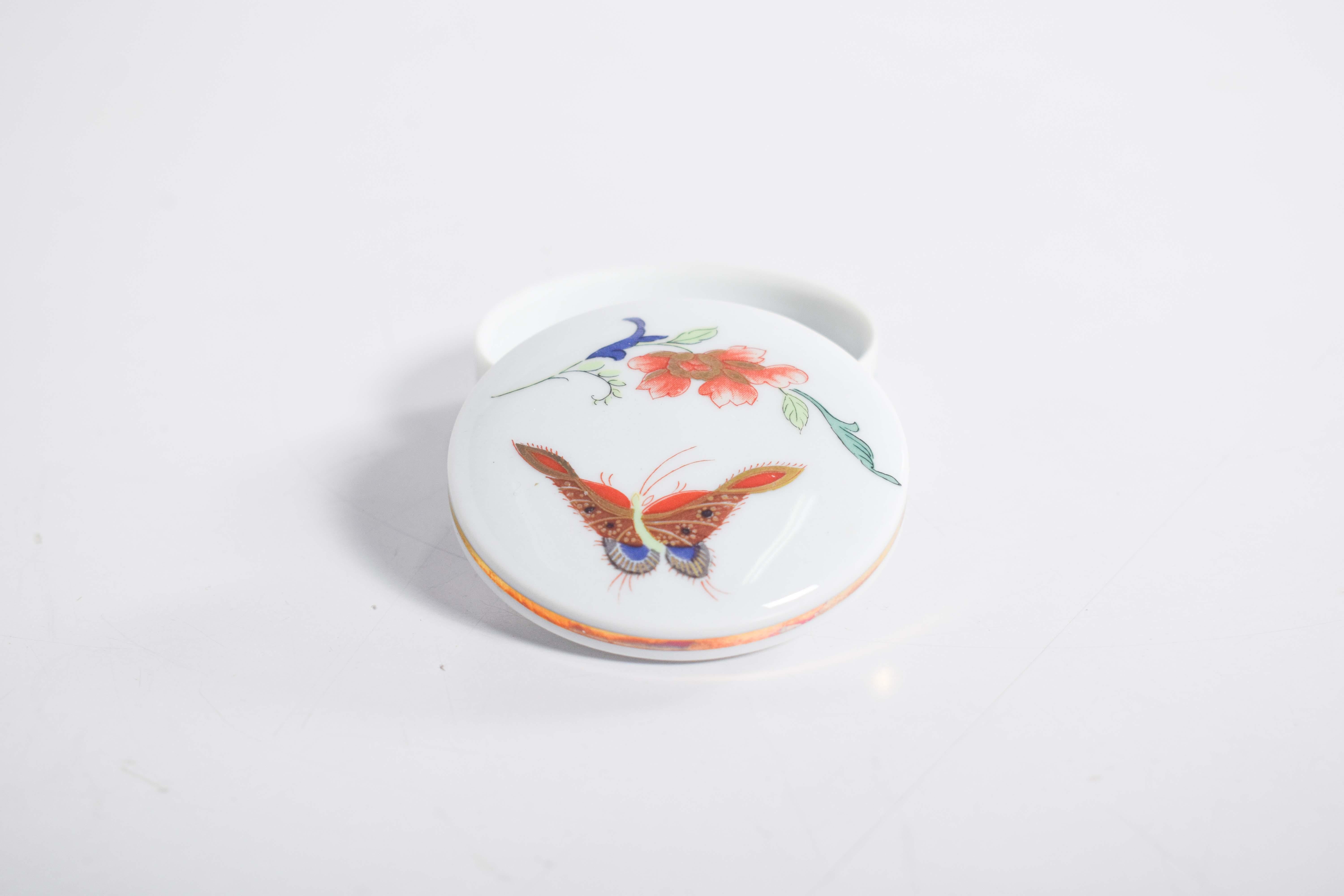 Portuguese Jewelry Box in Vista Alegre Porcelain, Portugal For Sale