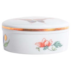 Vintage Jewelry Box in Vista Alegre Porcelain, Portugal