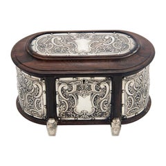 Jewelry box, made of rosewood