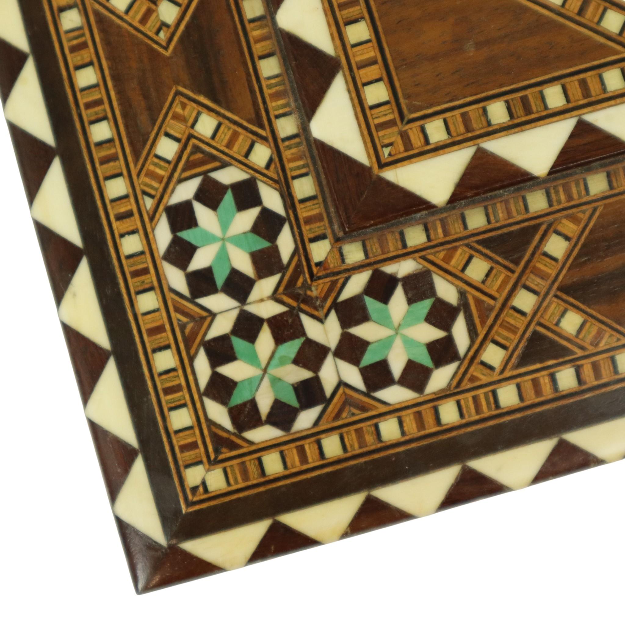 Schmuckkästchen Intarsien-Schmuckkästchen Trinket Box im Angebot 8