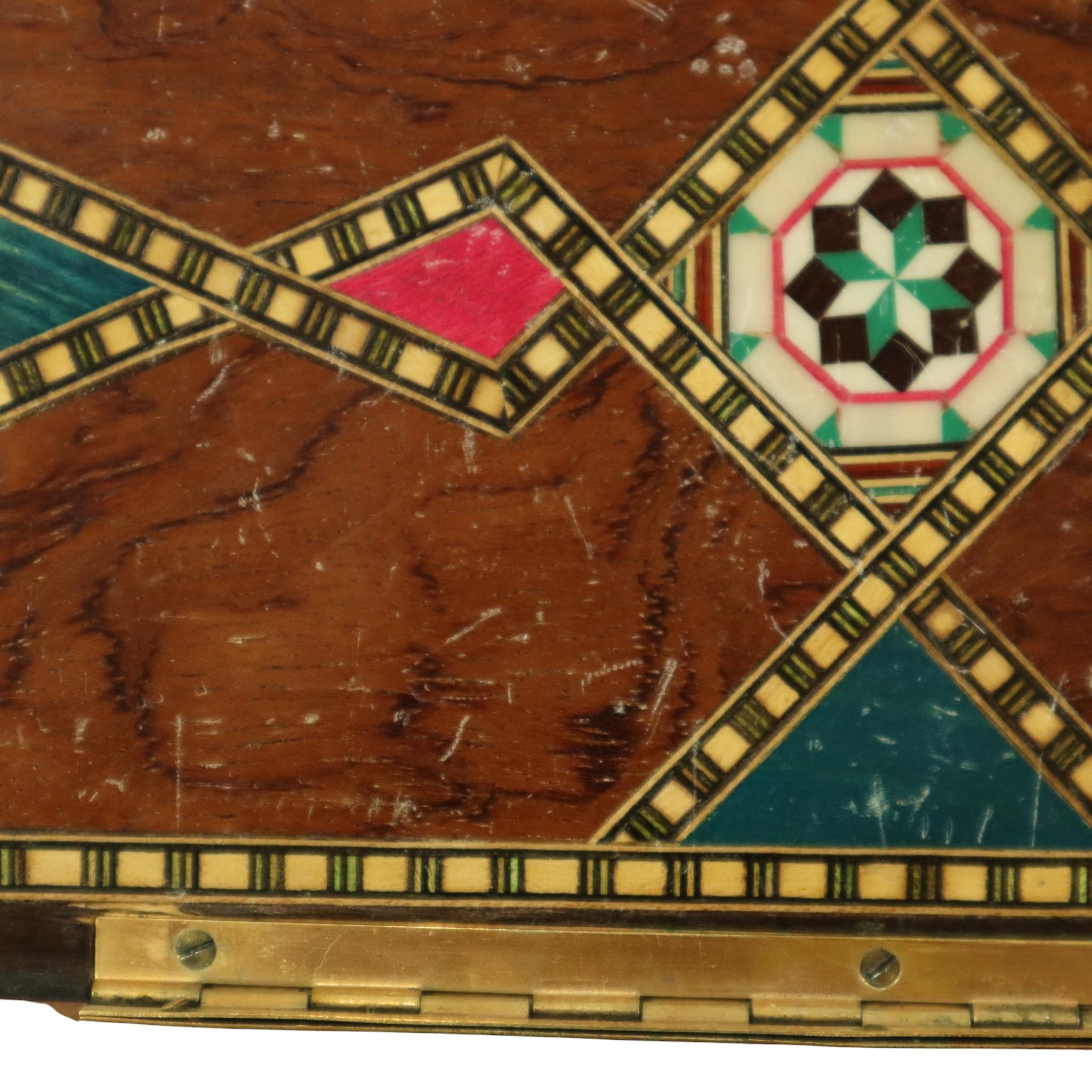 Schmuckkästchen Intarsien-Schmuckkästchen Trinket Box im Angebot 12