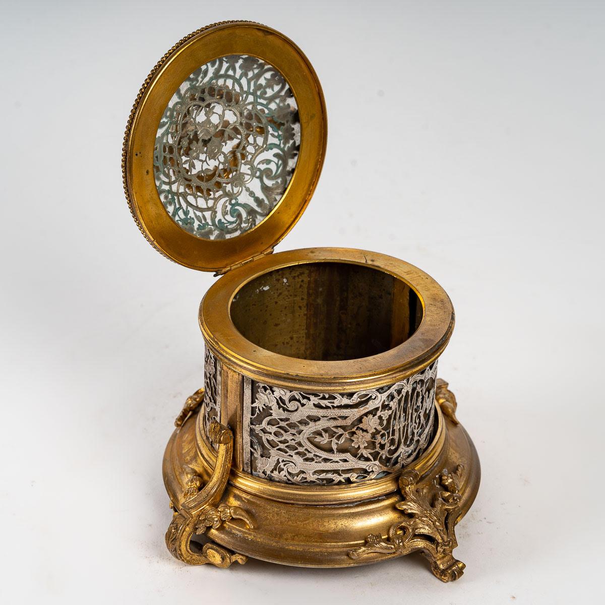 19th Century Jewelry Box, Napoleon III Period For Sale