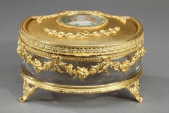 Boîte à bijoux avec le portrait de Madame de Sévigné
