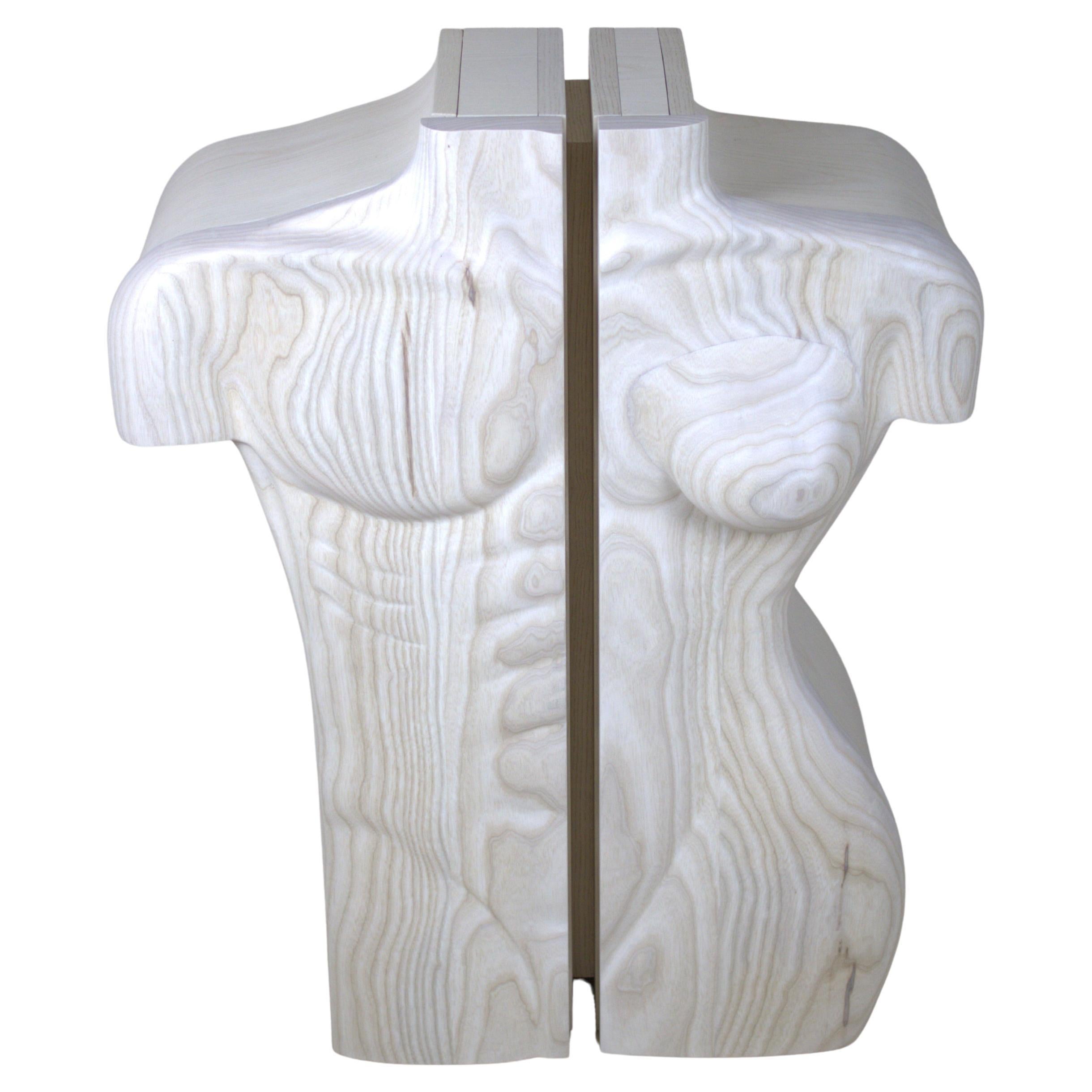 Armario para joyas Madera de fresno 30,31 x 24 x 9,84 pulg. en venta