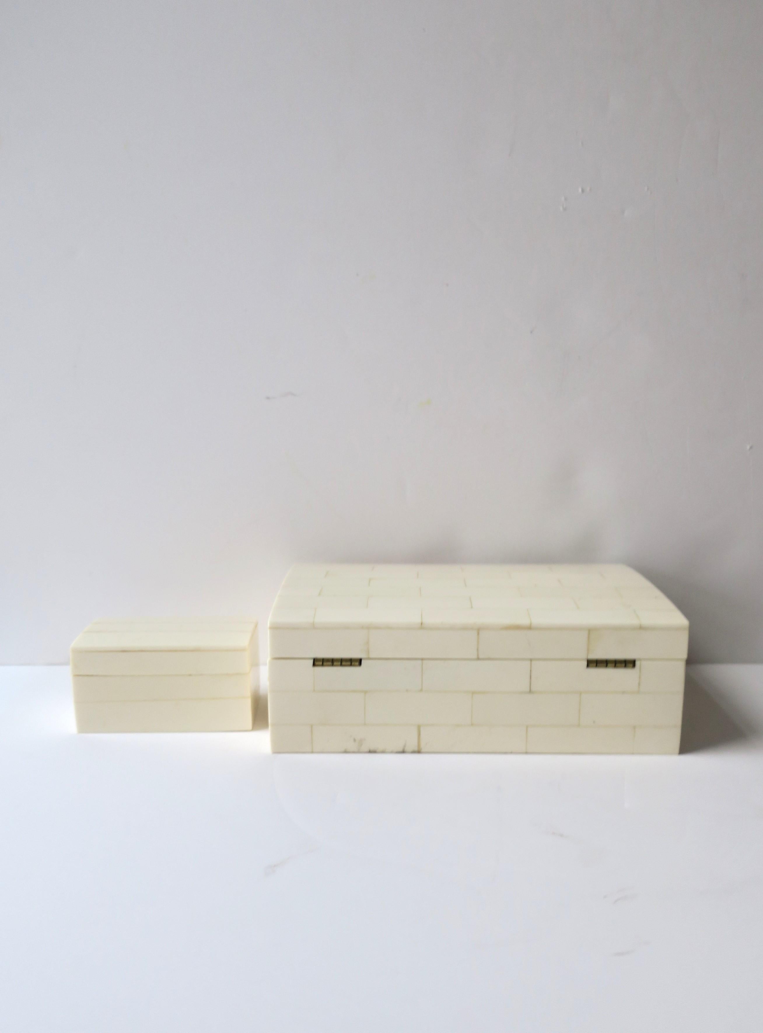 Jewelry or Storage Boxes, Set of 2 For Sale 2