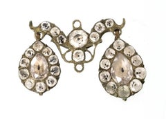 Jewelry - Pair of laces with 'new mines' - 19th century