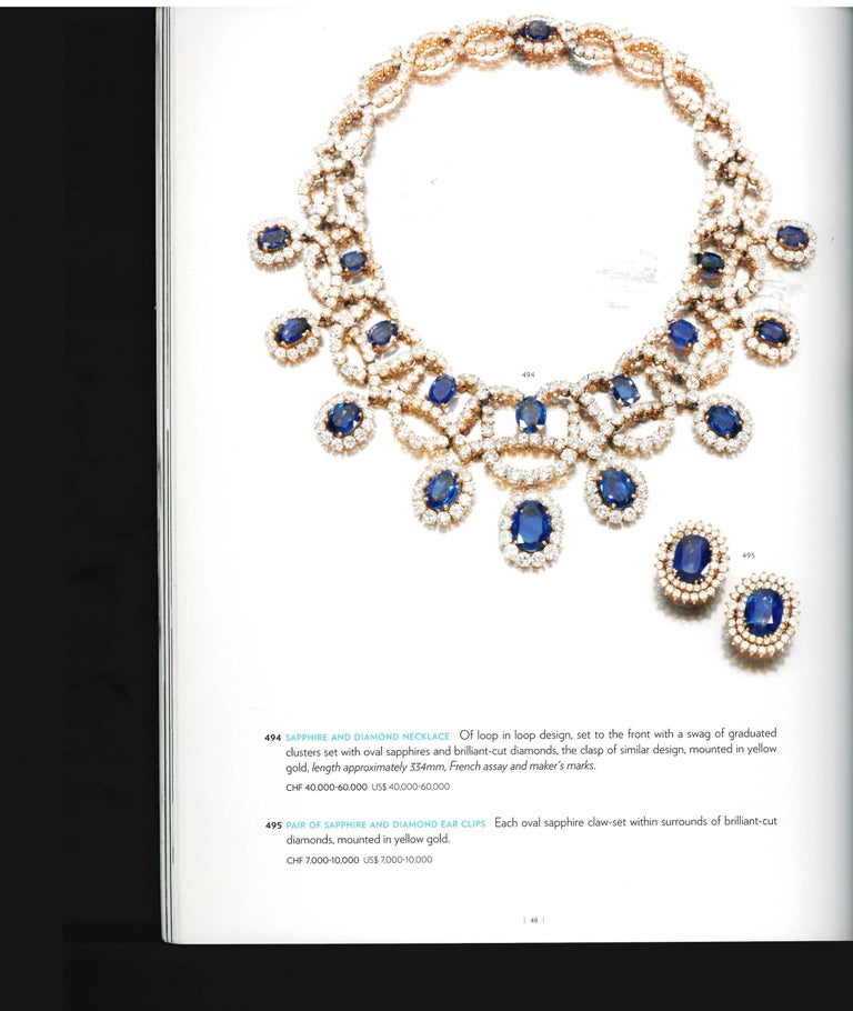Lily Marinho was a great patron of the Arts, Socialite and Philanthropist, who was married to two Brazilian media moguls. This is the Sotheby's sale catalogue from May 2008 for the disposal of her fabulous jewellery collection. There are pieces from