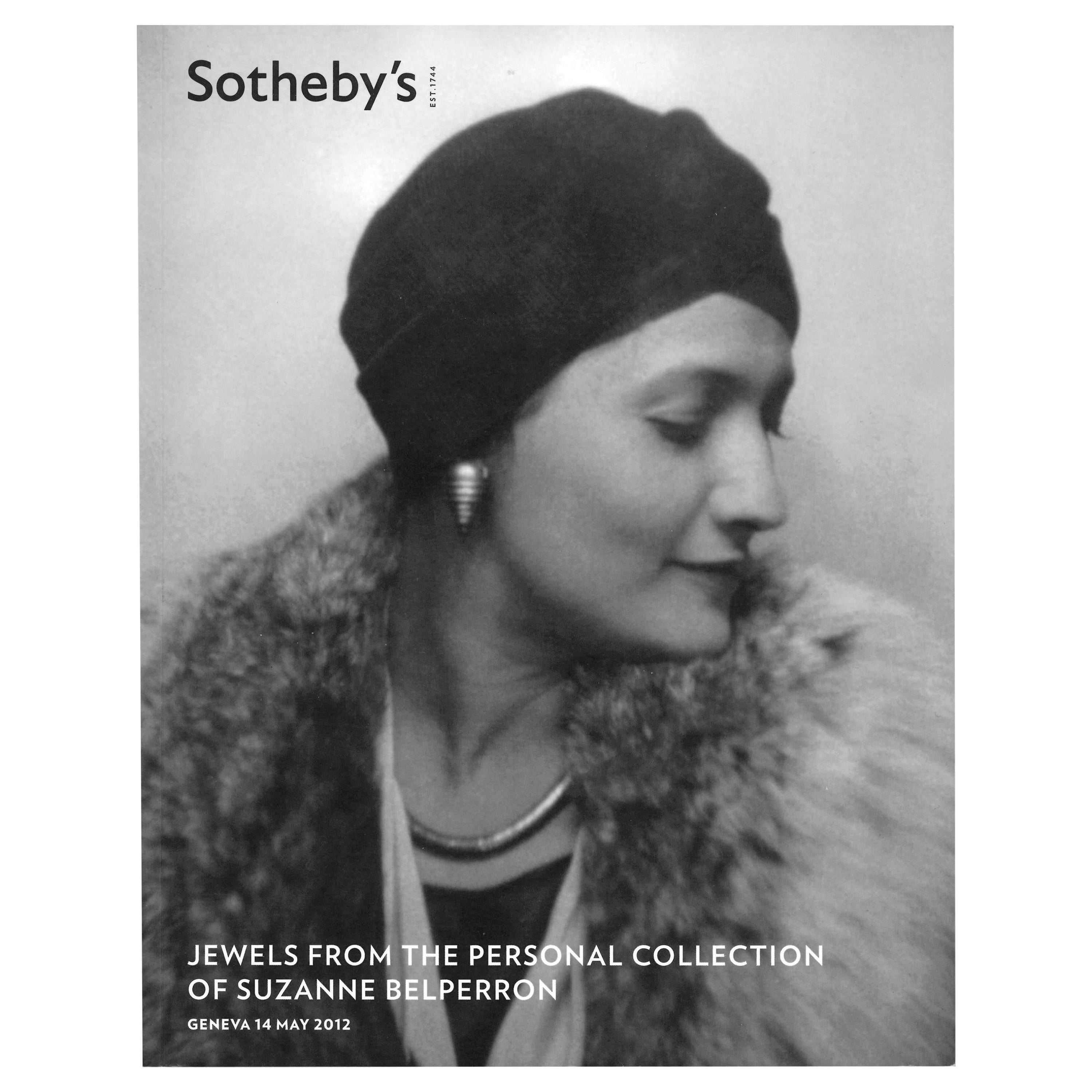 Jewels from the Personal Collection of Suzanne Belperron, Sale Catalogue