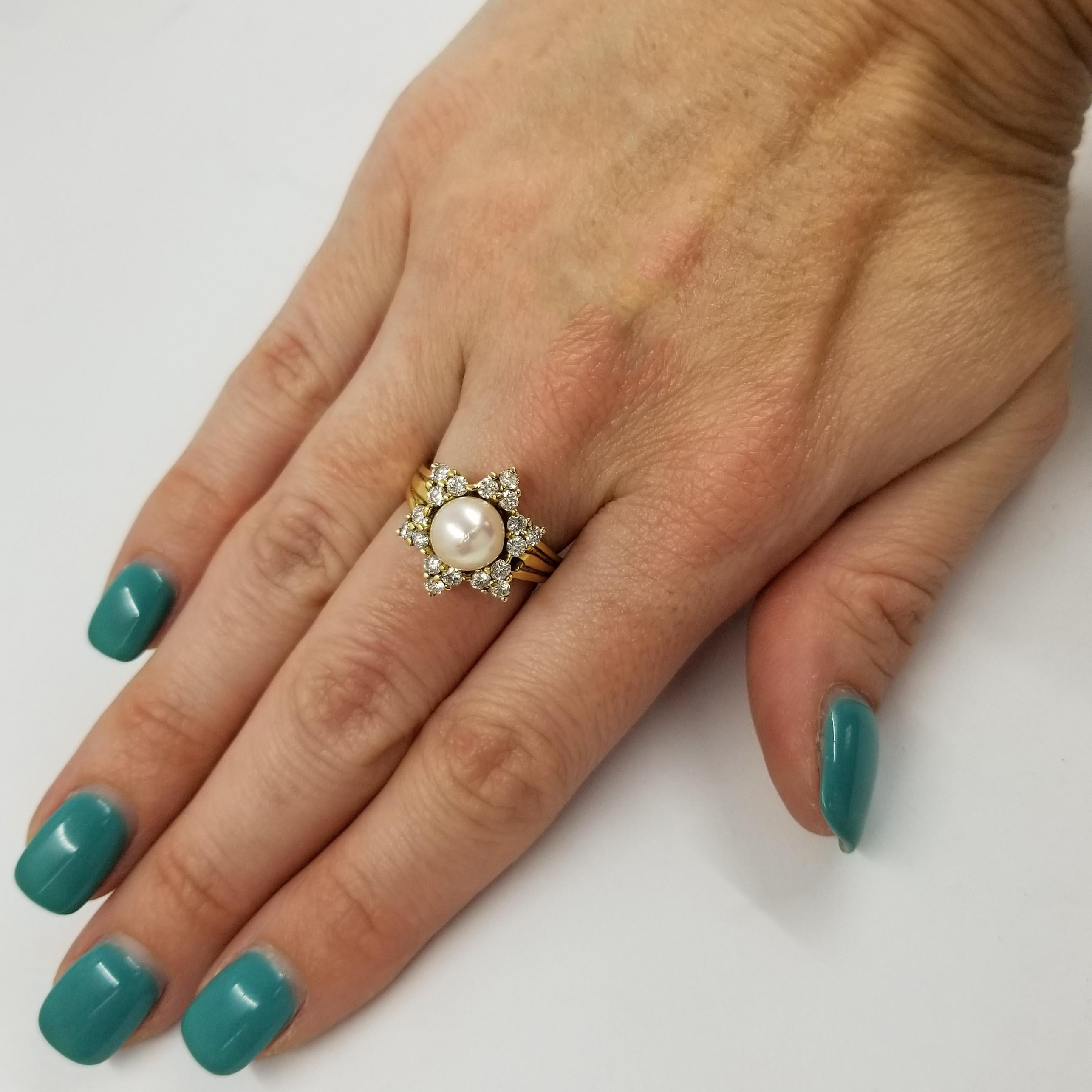star pearl ring