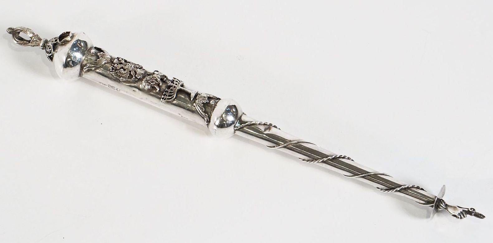 Jewish Yad or Torah Pointer of Silver 5