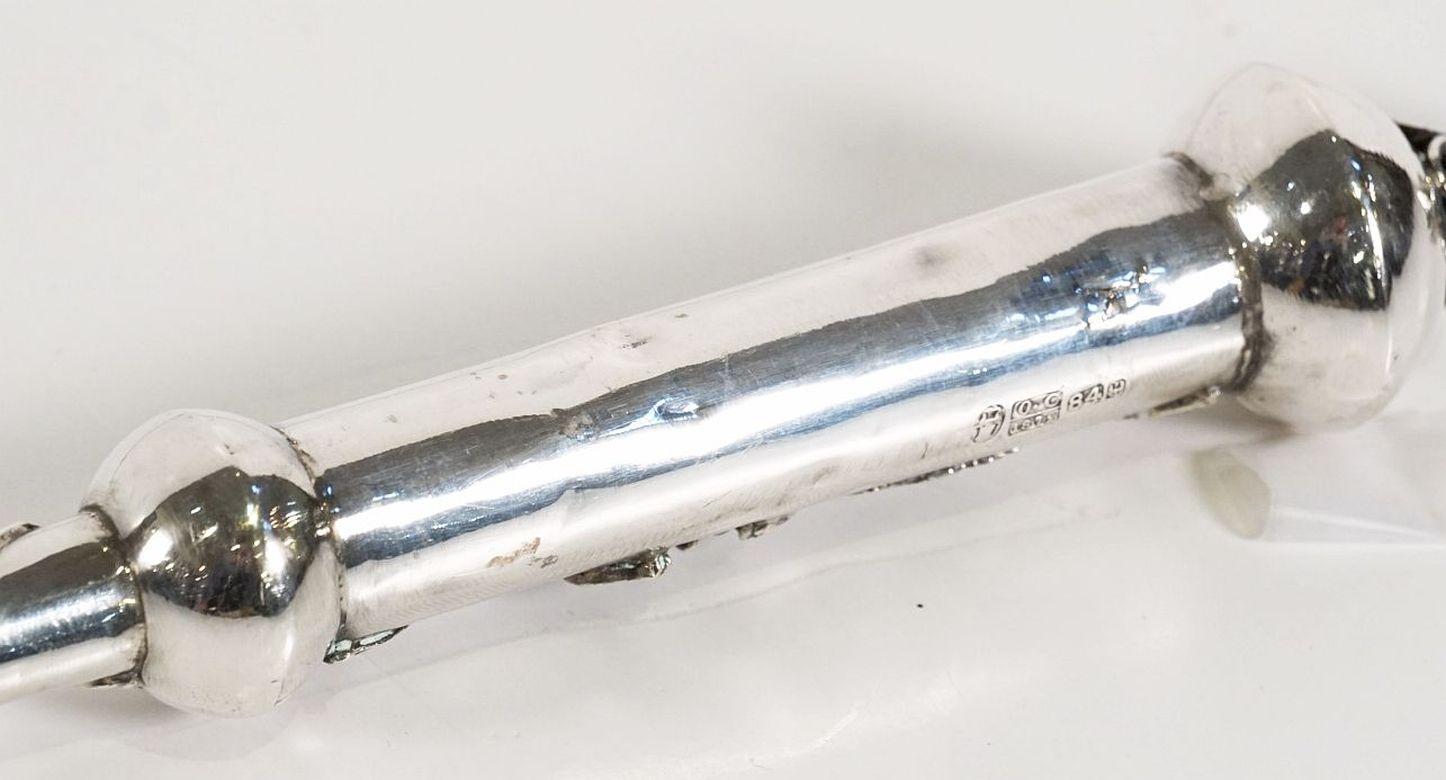 Jewish Yad or Torah Pointer of Silver 9