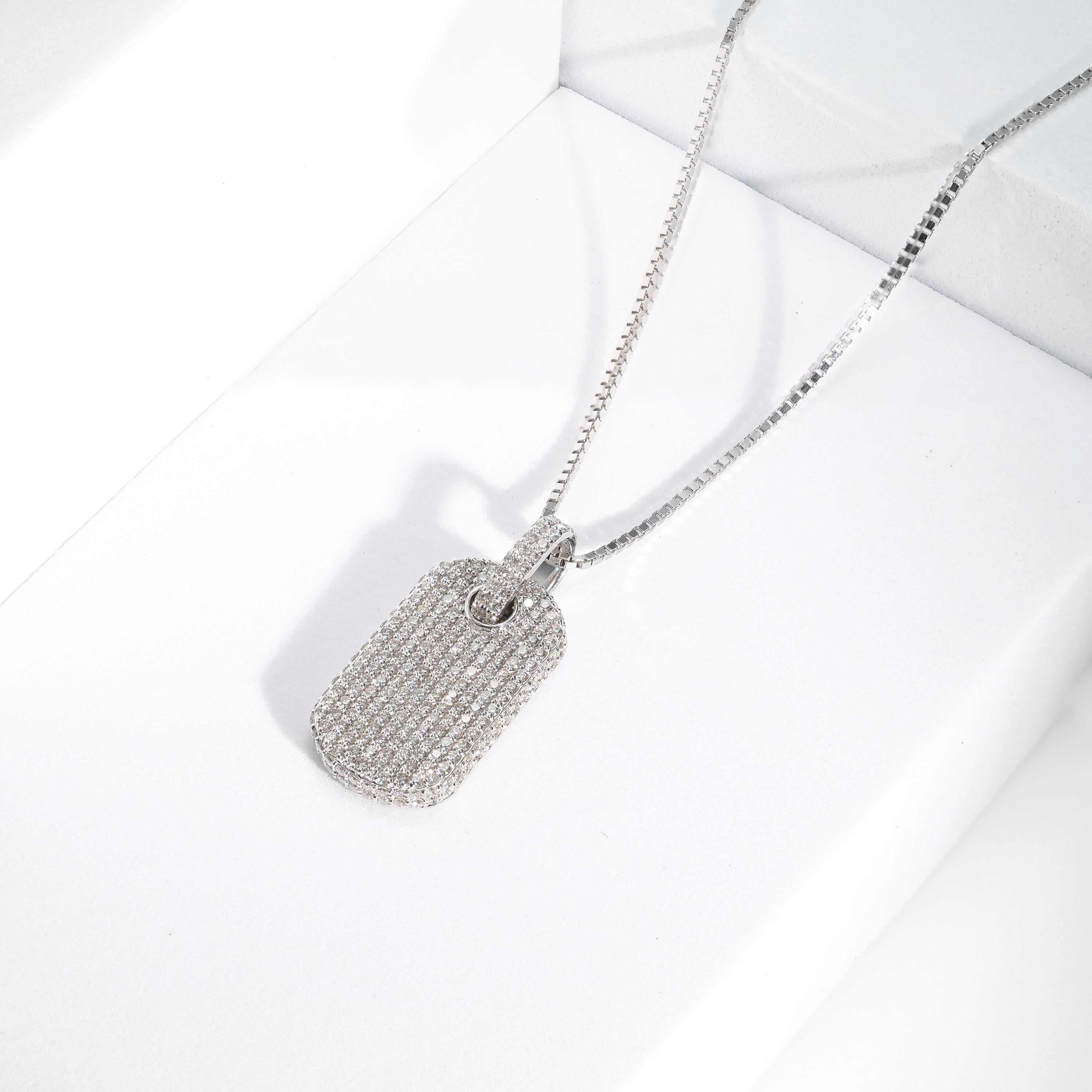 JF Generation: 14k Gold 2,5 Karat natürliche Diamanten Everyday Herren-Anhänger 1