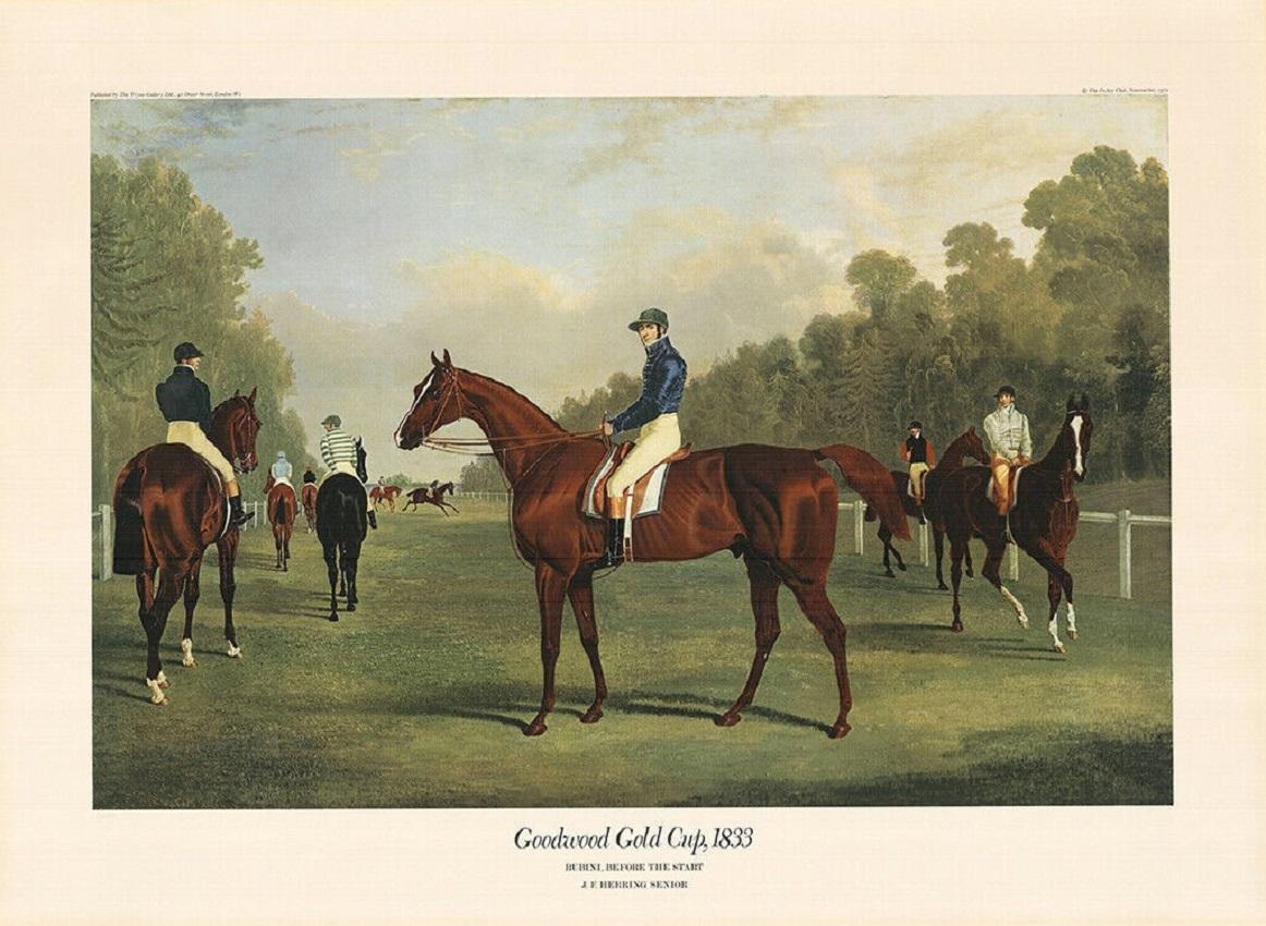 F. J. Herring Senior ""Goodwood Gold Cup 1833"" Farbe Offset