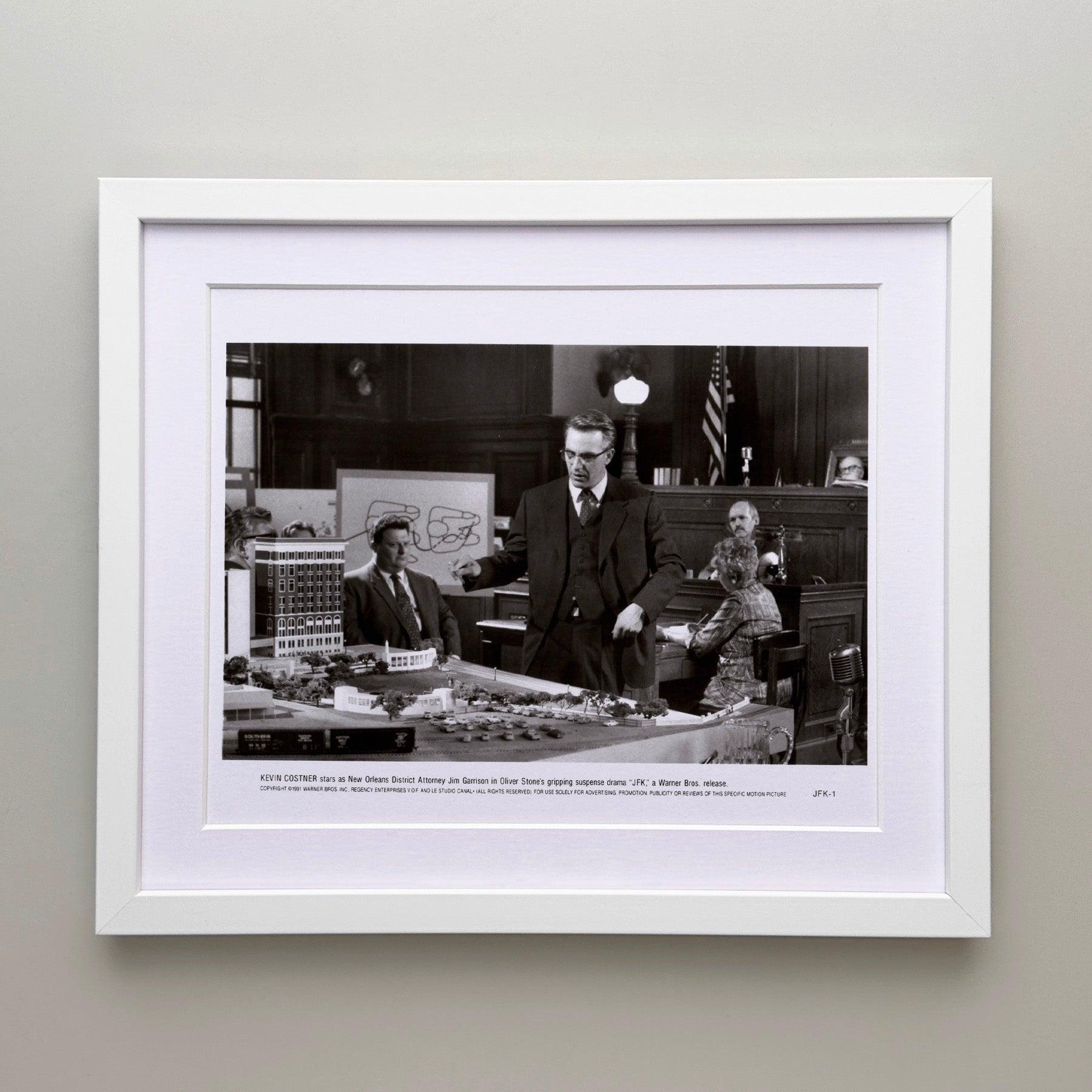 Américain JFK 1991 Publicité Film Movie Press Still Encadré en vente