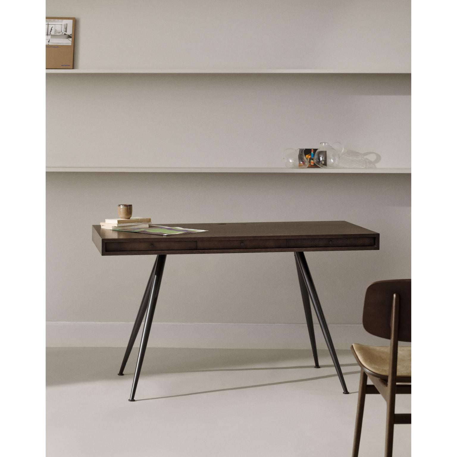 Powder-Coated JFK Home Desk With Standard Legs by NORR11