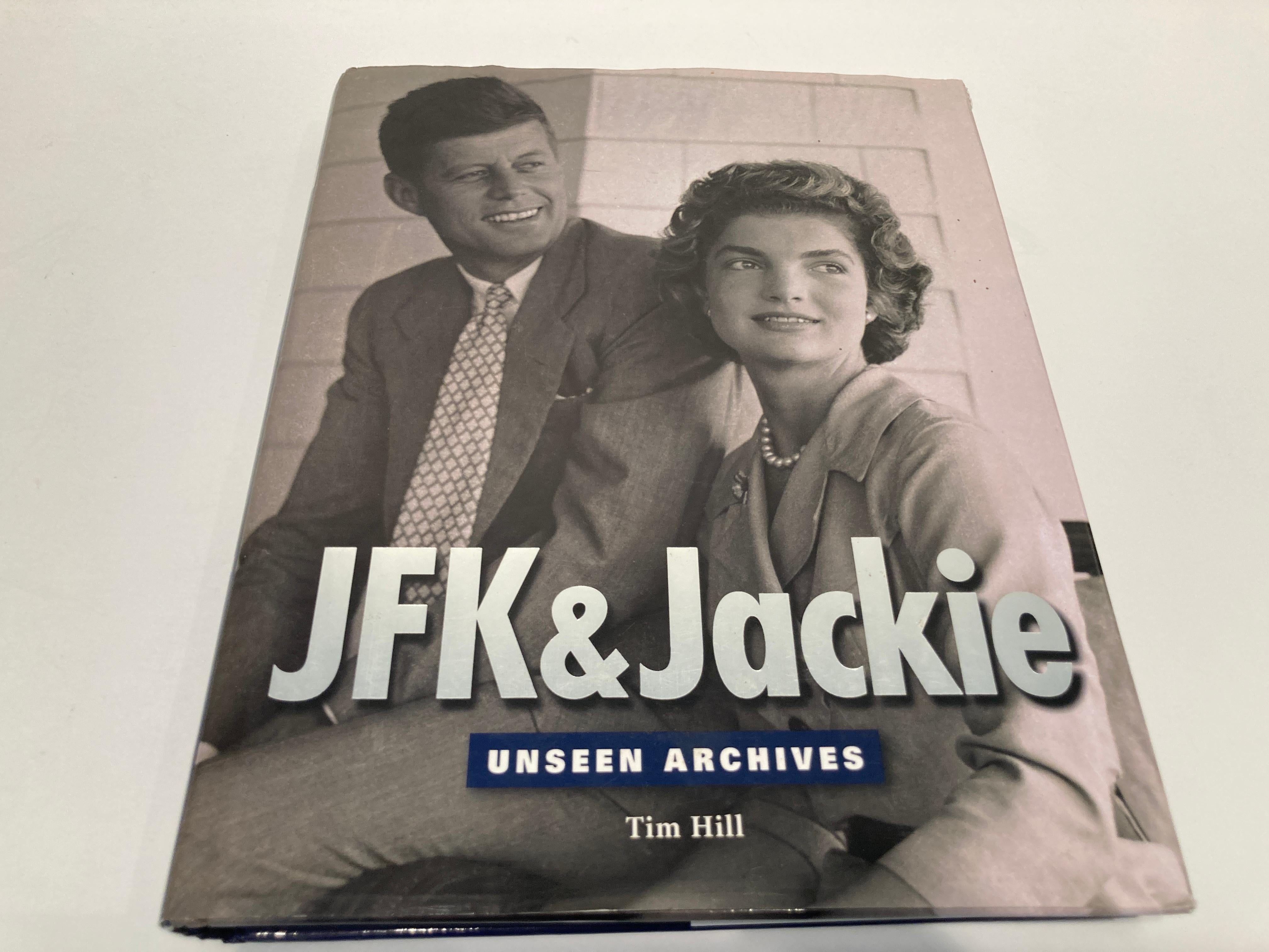 American Classical JFK & Jackie Unseen Archives Hardcover Book For Sale