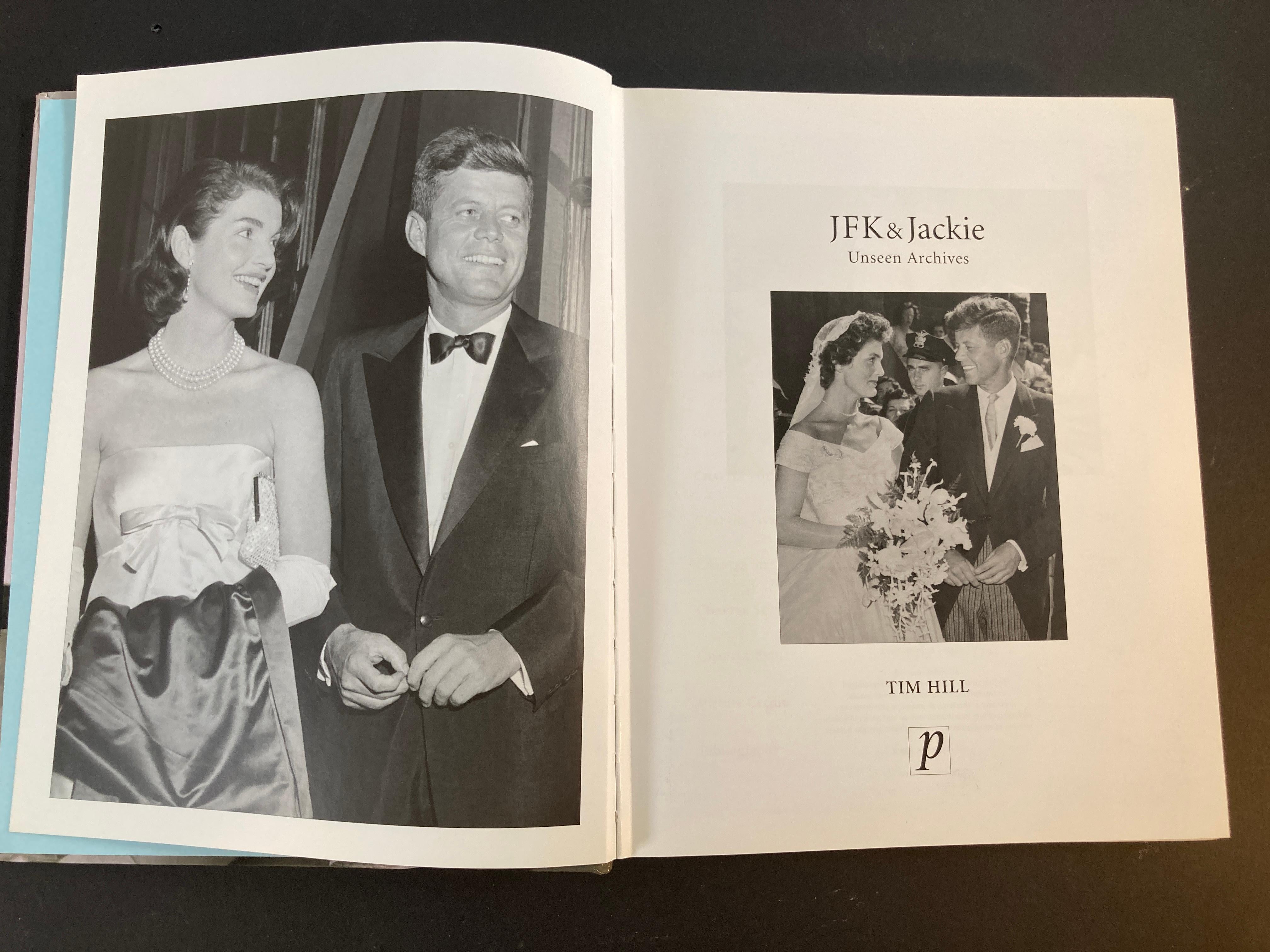 Contemporary JFK & Jackie Unseen Archives Hardcover Book