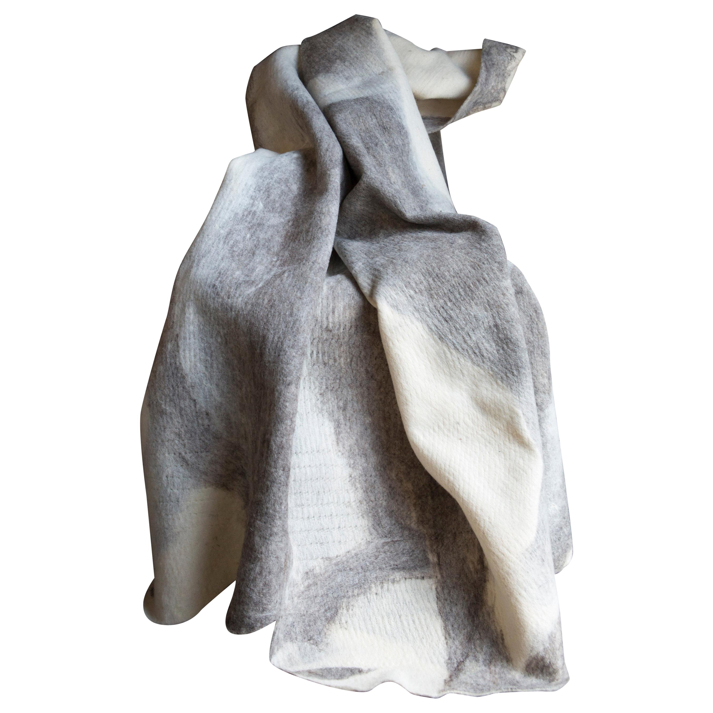 JG Switzer Artisan Wool Umber Throw:: Collection Heritage Sheep