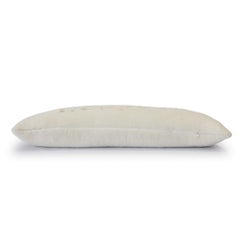 JG SWITZER Felted Wool Body Body Pillow in Cream Wensleydale