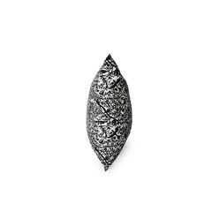 JG Switzer Silk Emilie Black and White Pillow Slip in King