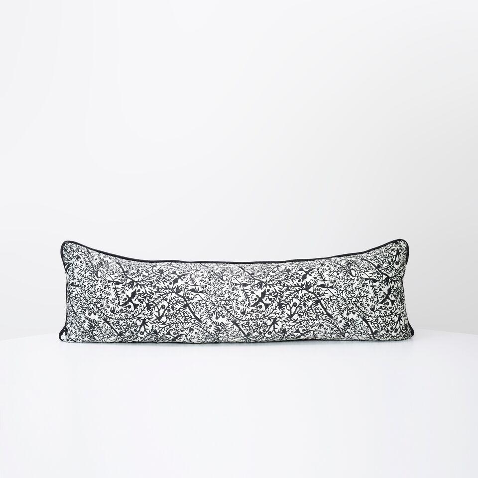 JG Switzer Silk Emilie Black and White Pillow Slip in King In New Condition For Sale In Sebastopol, CA