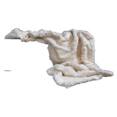 JG Switzer Toscana White Sheep Blanket Unlined, Large Size