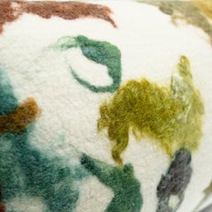 JG Switzer Woodlands Hand Felted Wool Body Pillow with Prima Alpaca Back