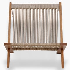 JH 106 - Lounge chair in ash by Poul Kjærholm & Jørgen Høj