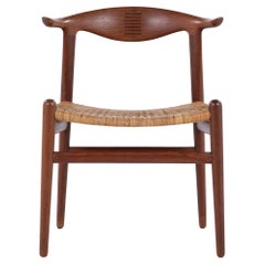JH 505 - Chaise Horn en teck massif de Hans J. Wegner